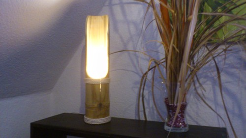 Bambuslampe